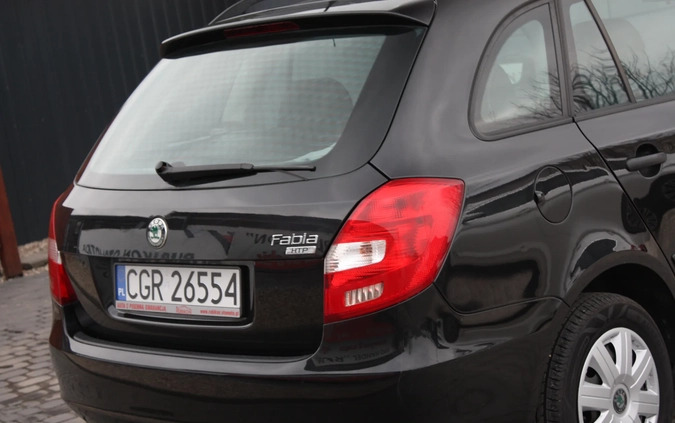 Skoda Fabia cena 14900 przebieg: 163000, rok produkcji 2009 z Lubycza Królewska małe 379
